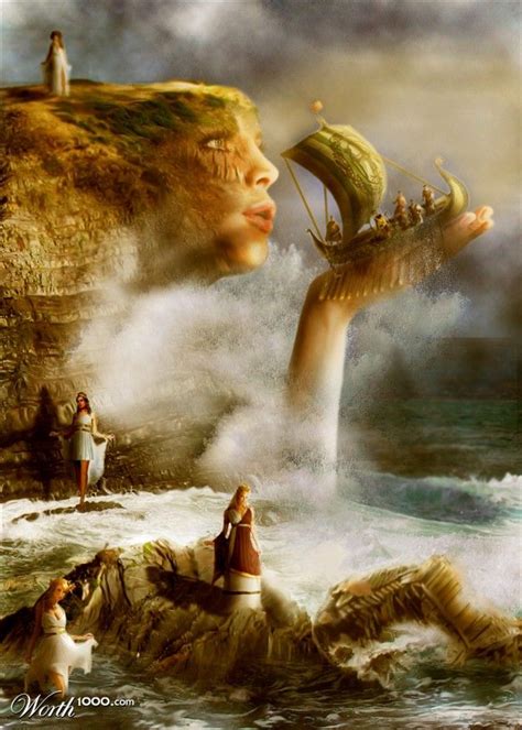 ♆Greek Mythology♆ Sirens | Surreal art, Fantasy art, French artists