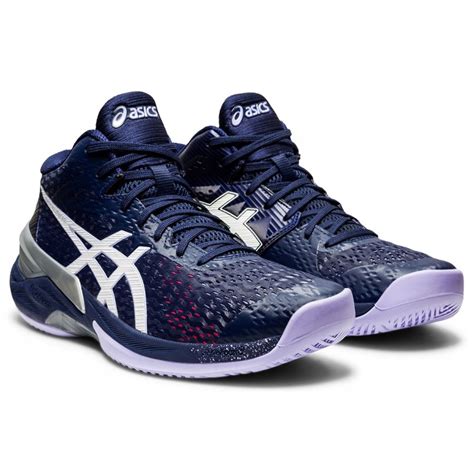 Buty siatkarskie Asics Sky Elite Ff Mt W 1052A023-400 granatowe ...