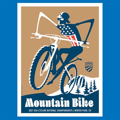 USAC MTB | National Championship | Valenti Cycling Art Print