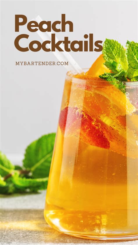 15 Best Peach Cocktails to Drink