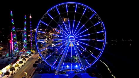 SkyWheel Myrtle Beach - Officer Jacob Hancher Remembrance | The SkyWheel in Myrtle Beach tonight ...