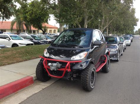 Off-roading smart car : r/Shitty_Car_Mods