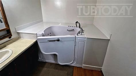 Handicap Accessible Transfer Walk-in Bathtub Installation - TubToday