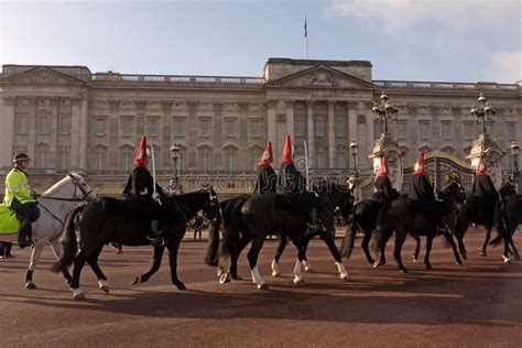 Changing the Guard, Horse Guards Parade. Editorial Stock Image - Image ...