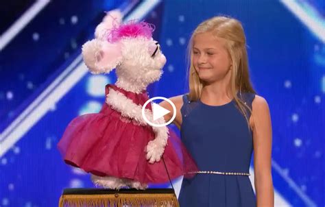 Darci Lynne: 12-Year-Old Singing Ventriloquist Gets Golden Buzzer ...