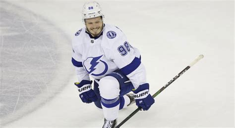 Tampa Bay Lightning Mikhail Sergachev Anthony Cirelli Erik Cernak eight ...