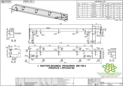 Steel Shop Drawings- How It Makes Fabrication Easy! - 7Continents ...