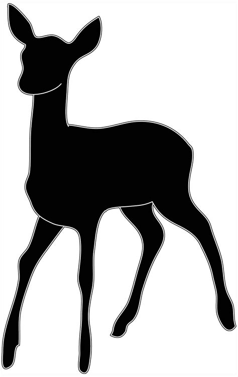 Deer Head Clipart Black And White | Clipart Panda - Free Clipart Images ...