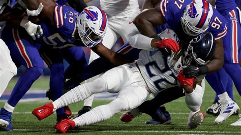 Derrick Henry stats vs. Bills: How Buffalo contained Titans star to ...