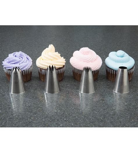 Piping Tips Large Icing Tips Cake Decorating Large Piping Tips Set ...