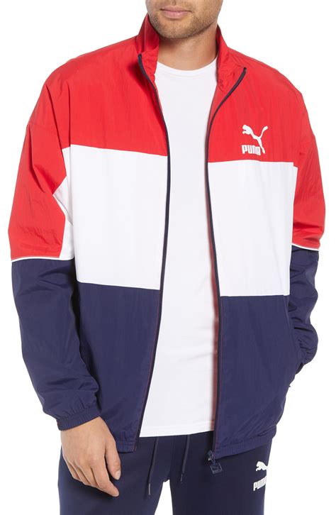 PUMA Retro Track Jacket in White for Men - Lyst