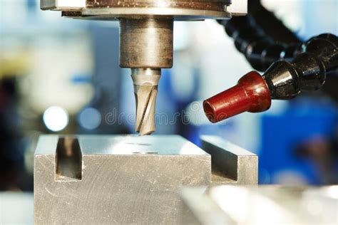 Process of Metal Machining by Mill Stock Image - Image of metal, equipment: 41004375