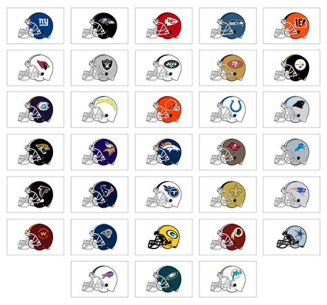 Printable Nfl Team Logos - Printable Word Searches