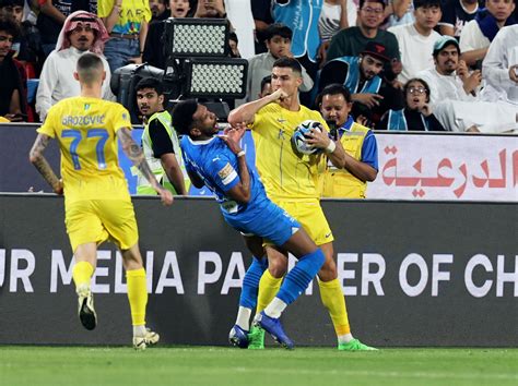 Al-Nassr's Ronaldo red-carded as Al-Hilal win Saudi Super Cup semi ...