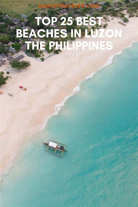 TOP 25 BEST BEACHES IN LUZON - Gamintraveler