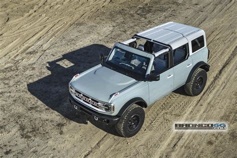 All Colors Rendered on 4 Door Bronco with White Tops | Bronco6G - 2021 ...