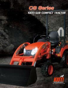 Compact Tractors KIOTI CS Series 2610 Overview | Dover and Sons