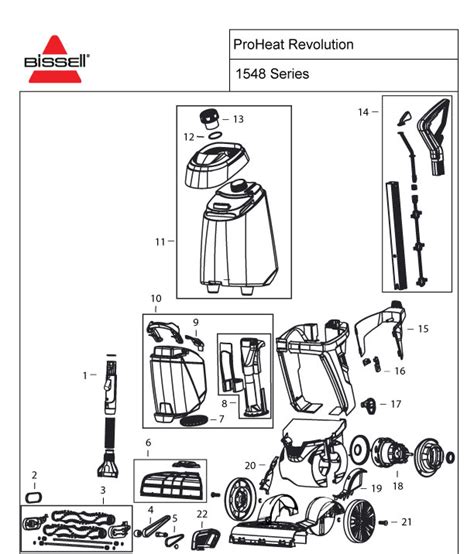 Bissell Proheat Tubing Diagram