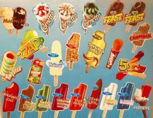 Ice Cream Van Menu - Mr Whippy, Gelato and all your favourites!