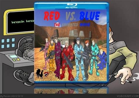 Red vs. Blue The animated movie. Movies Box Art Cover by Revan XI9