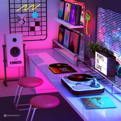 Retro 90S Aesthetic Room