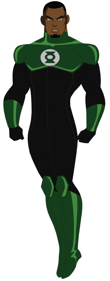 New Green Lantern (John Stewart) by AMTModollas on DeviantArt