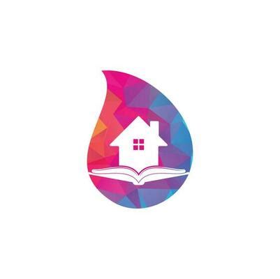 Book House Logo Vector Art, Icons, and Graphics for Free Download