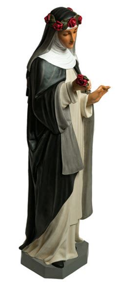 St. Rose of Lima Church Statue - 54 Inch - Painted Fiberglass