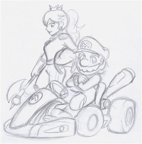 Mario Kart Happened :Sketch: by Xero-J on DeviantArt