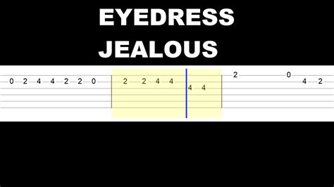 Eyedress - Jealous (Easy Guitar Tabs Tutorial) - YouTube