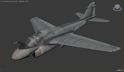 A-6 intruder cockpit plane 3D - TurboSquid 1520879