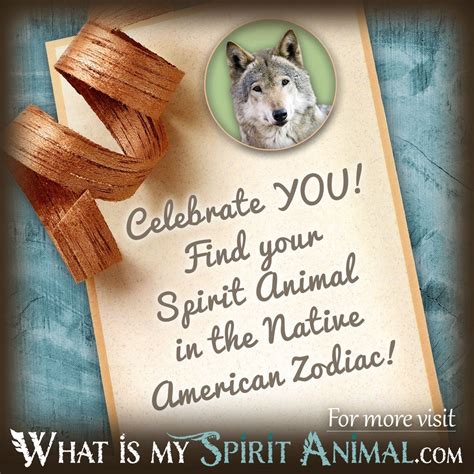 What Is My Spirit Animal by Birthday | Zodiac Animals & Birth Animal Totems