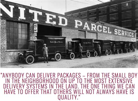 Jim Casey: The Unknown Entrepreneur Who Built The Great UPS - Hoovers World
