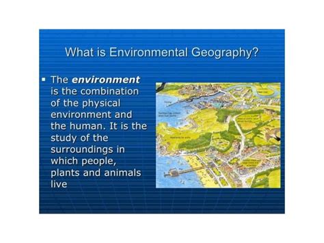 INTRODUCTION TO ENVIRONMENTAL GEOGRAPHY | PPT