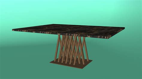 modern dining table | 3D Warehouse