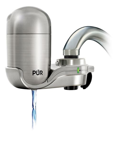 PUR Plus Faucet Mount Water Filtration System, Stainless Steel Finish, FM4000B - Walmart.com