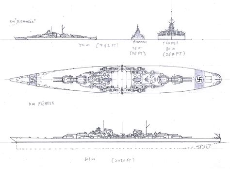 This may be the original H-45 sketch from "Seeadler's" posting on the Warships Projects ...