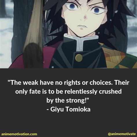 Giyu Tomioka quotes #demonslayer #anime Sad Anime Quotes, Anime Quotes ...