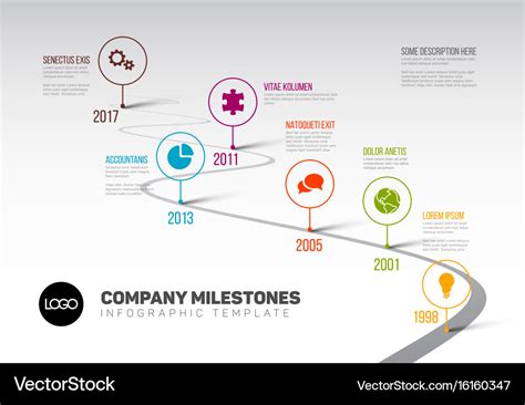 Blank Timeline Infographic