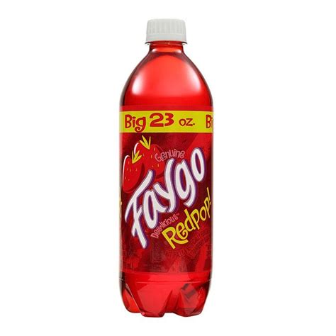 Faygo Red Pop 23 oz Bottle - Blue Dog Beverage