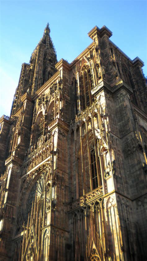 Strasbourg Cathedral. It's so breathtaking. | Strasbourg cathedral, Gothic architecture, Cathedral