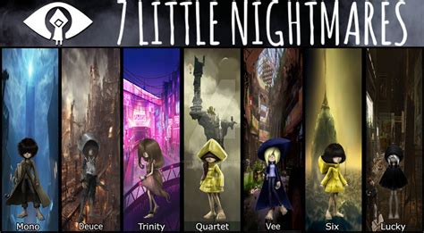 7 Little Nightmares - Main Characters by The-Great-Twixie on DeviantArt