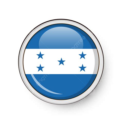 Honduras Circle Flag Vector, Honduras Circle Flag, Circle Flag, Honduras Flag PNG and Vector ...