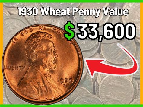 1930 Wheat Penny Value And Price Chart