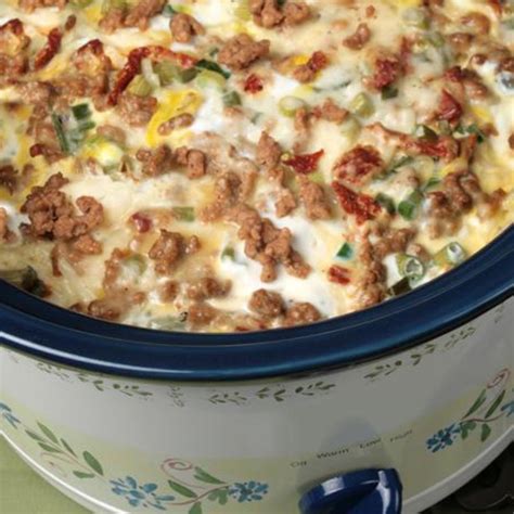 Breakfast Sausage Casserole - Slow Cooker