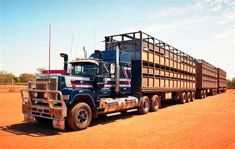 Photo by ROGER EVANS | Mack trucks, Train truck, Road train