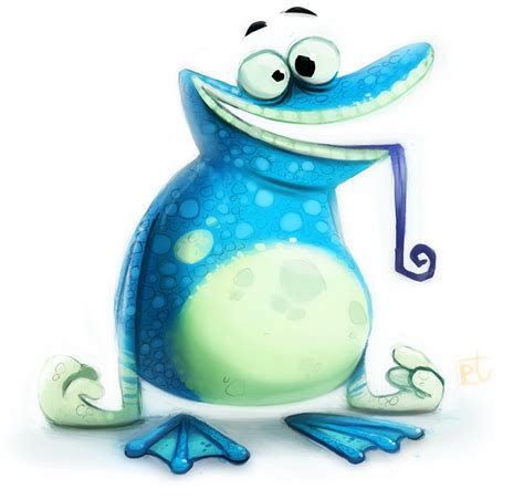 Daily Painting 613# Globox by Cryptid-Creations on DeviantArt