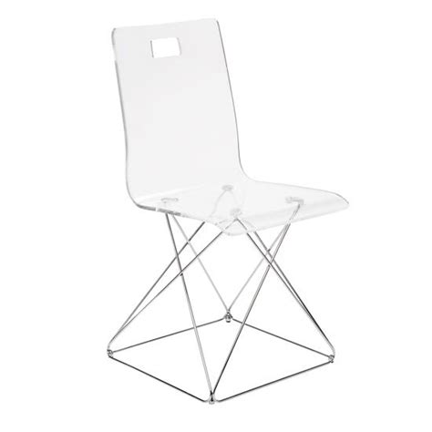 Now You See It Acrylic Desk Chair | The Land of Nod