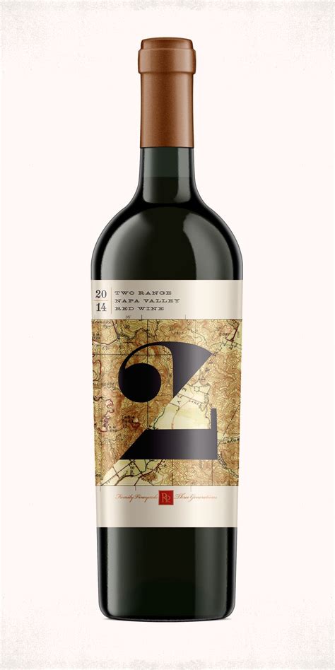 Two Range Napa Valley Red Wine | Red wine, Wine, Wine bottle