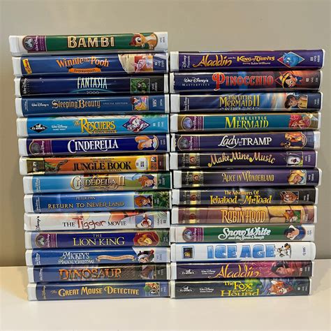 Disney Movies VHS Listing 1 of 4 Stock Refresh Original - Etsy Hong Kong